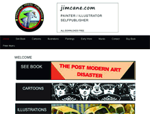 Tablet Screenshot of jimcane.com